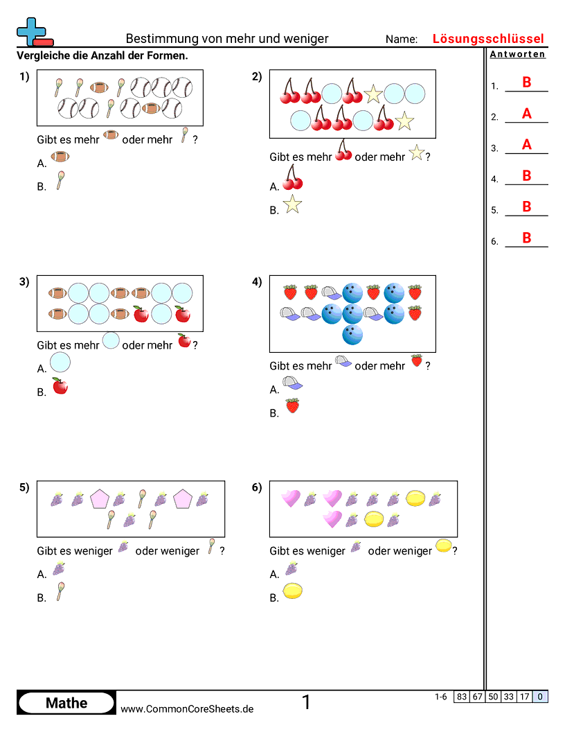  - mehr-und-weniger-finden worksheet